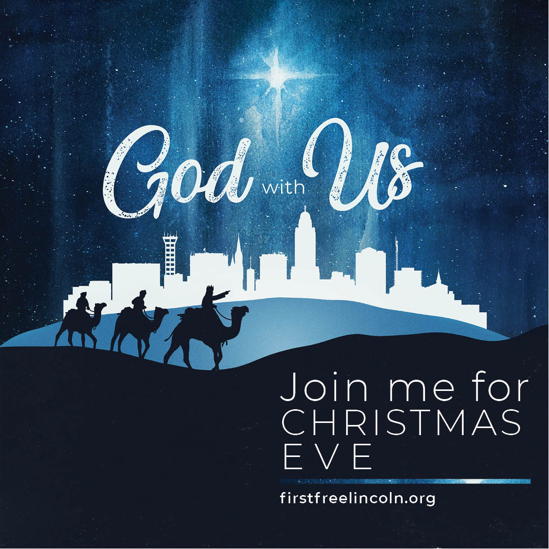 Social media invite: Join me for Chirstmas Eve