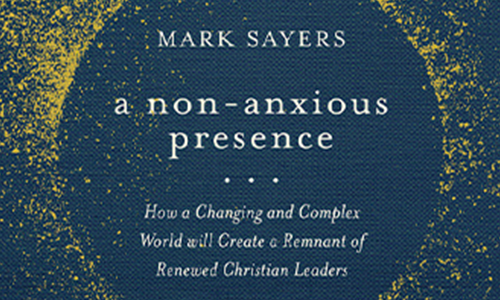 Book cover: A Non-anxious Presence