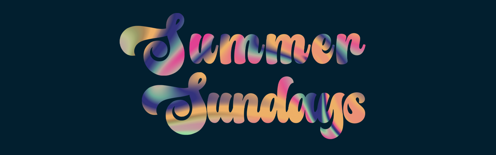 Summer Sundays banner